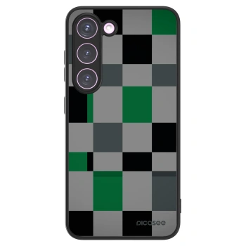 Picasee ULTIMATE CASE Samsung Galaxy S23 5G - készülékre - Block Grid