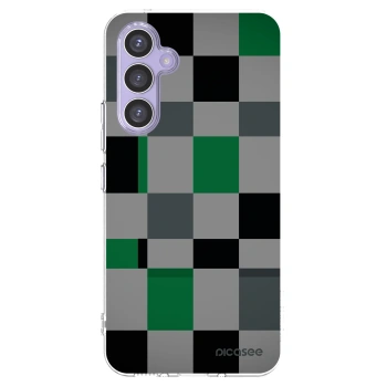 Picasee átlátszó szilikon tok az alábbi mobiltelefonokra Samsung Galaxy A54 5G A546B - Block Grid