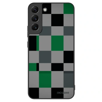 Picasee ULTIMATE CASE PowerShare Samsung Galaxy S22+ 5G - készülékre - Block Grid