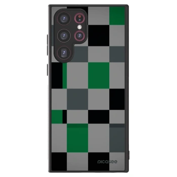 Picasee ULTIMATE CASE PowerShare Samsung Galaxy S22 Ultra 5G - készülékre - Block Grid