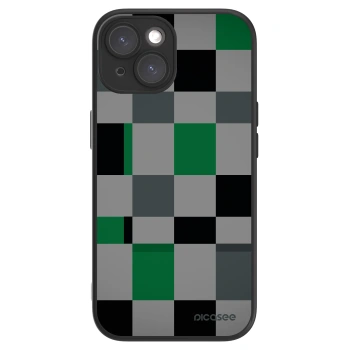 Picasee ULTIMATE CASE MagSafe Apple iPhone 15 - készülékre - Block Grid