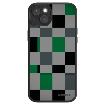 Picasee ULTIMATE CASE Apple iPhone 15 Plus - készülékre - Block Grid
