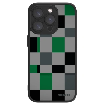 Picasee ULTIMATE CASE MagSafe Apple iPhone 15 Pro - készülékre - Block Grid