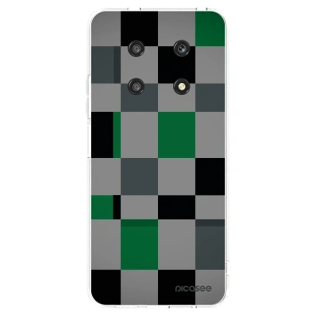 Picasee átlátszó szilikon tok az alábbi mobiltelefonokra Honor Magic4 Lite 5G - Block Grid