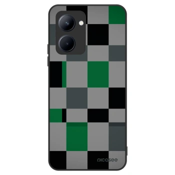 Szilikon tok erre a típusra Realme C33 (2023) - Block Grid