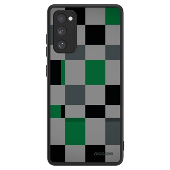 Picasee ULTIMATE CASE PowerShare Samsung Galaxy S20 FE - készülékre - Block Grid