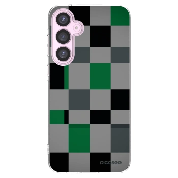 Picasee átlátszó szilikon tok az alábbi mobiltelefonokra Samsung Galaxy A55 5G A556B - Block Grid