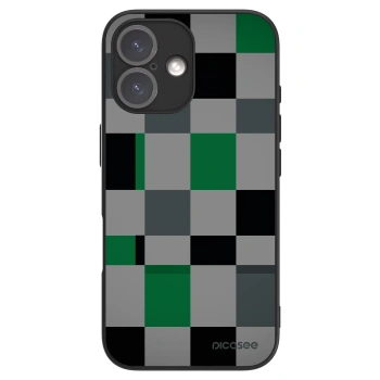 Picasee ULTIMATE CASE Apple iPhone 16 - készülékre - Block Grid