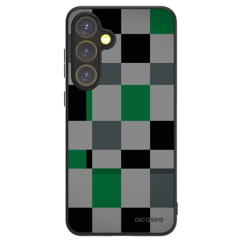 Picasee ULTIMATE CASE PowerShare Samsung Galaxy S24 FE S721B - készülékre - Block Grid