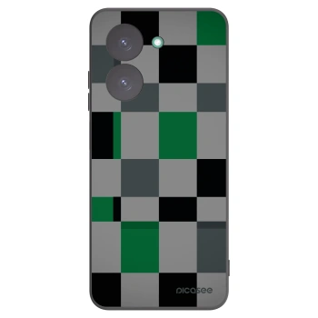 Picasee fekete szilikon tok az alábbi mobiltelefonokra Xiaomi Redmi A5 - Block Grid