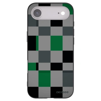 Picasee fekete szilikon tok az alábbi mobiltelefonokra Apple iPhone Air - Block Grid