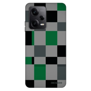 Szilikon tok erre a típusra Xiaomi Redmi Note 12 Pro 5G - Block Grid