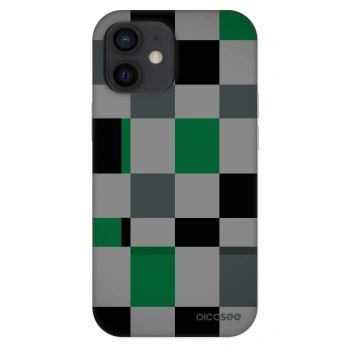 Szilikon tok erre a típusra Apple iPhone 12 mini - Block Grid
