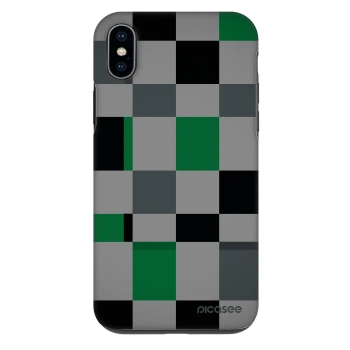 Szilikon tok erre a típusra Apple iPhone XS Max - Block Grid