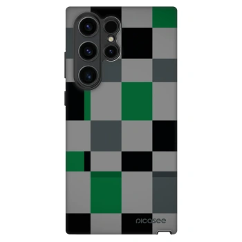 Szilikon tok erre a típusra Samsung Galaxy S23 Ultra 5G - Block Grid