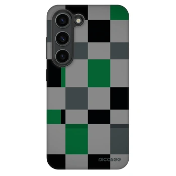 Szilikon tok erre a típusra Samsung Galaxy S23 5G - Block Grid
