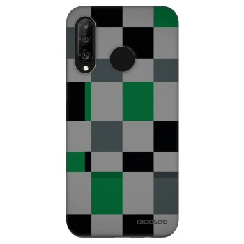 Szilikon tok erre a típusra Huawei P30 Lite - Block Grid