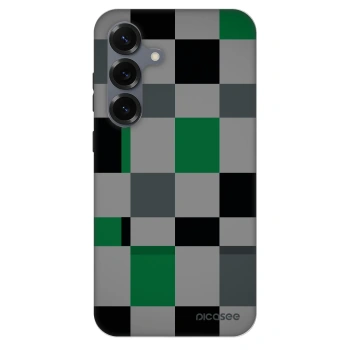 Szilikon tok erre a típusra Samsung Galaxy S25 5G - Block Grid