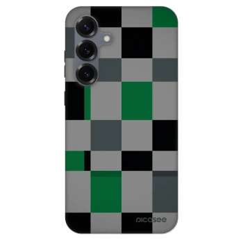 Szilikon tok erre a típusra Samsung Galaxy S25+ 5G - Block Grid