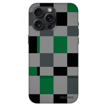 Szilikon tok erre a típusra Apple iPhone 15 Pro Max - Block Grid