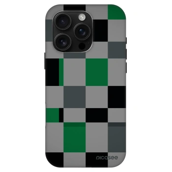 Szilikon tok erre a típusra Apple iPhone 16 Pro - Block Grid
