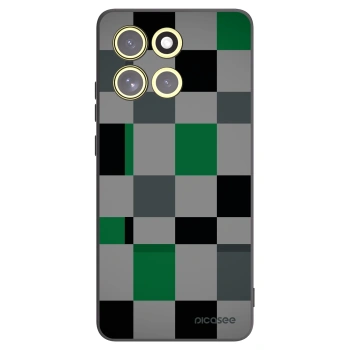 Picasee fekete szilikon tok az alábbi mobiltelefonokra Motorola Moto G86 5G - Block Grid