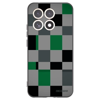 Picasee fekete szilikon tok az alábbi mobiltelefonokra Xiaomi 15T - Block Grid