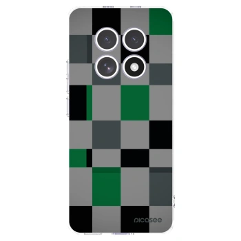 Picasee átlátszó szilikon tok az alábbi mobiltelefonokra Xiaomi Redmi Note 15 - Block Grid