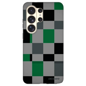 Picasee Fashion Case PowerShare pro Samsung Galaxy S26 Ultra - Block Grid