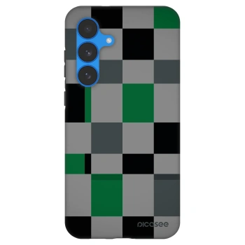 Picasee Fashion Case Samsung Galaxy S25 FE 5G - Block Grid