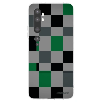 Picasee átlátszó szilikon tok az alábbi mobiltelefonokra Xiaomi Mi Note 10 (Pro) - Block Grid