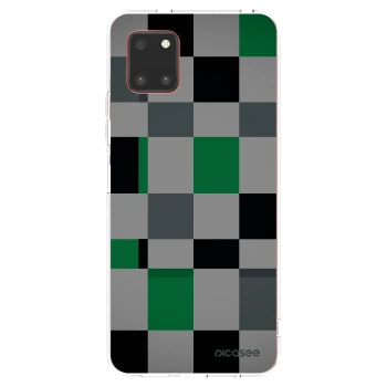 Picasee átlátszó szilikon tok az alábbi mobiltelefonokra Samsung Galaxy Note 10 Lite N770F - Block Grid