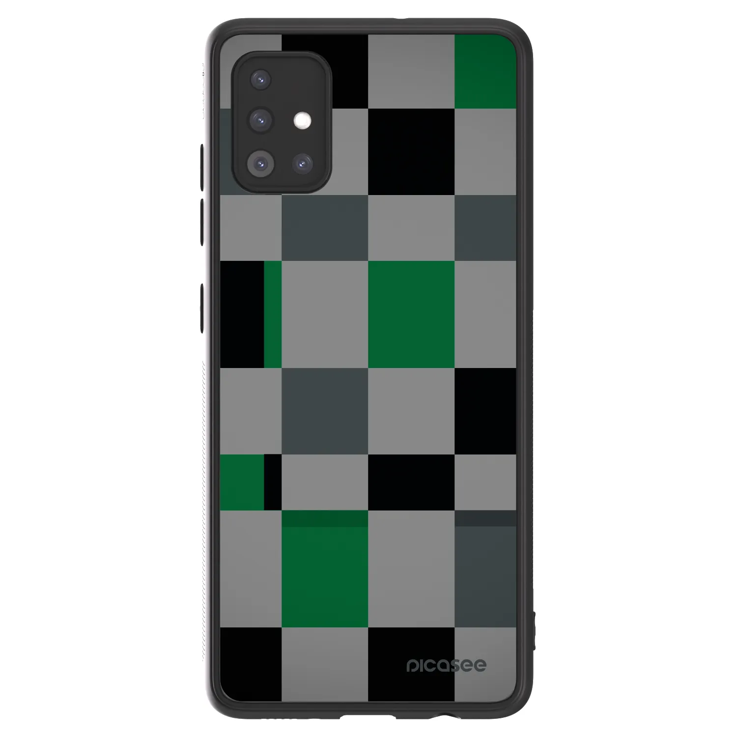 Picasee ULTIMATE CASE Samsung Galaxy A51 A515F - készülékre - Block Grid
