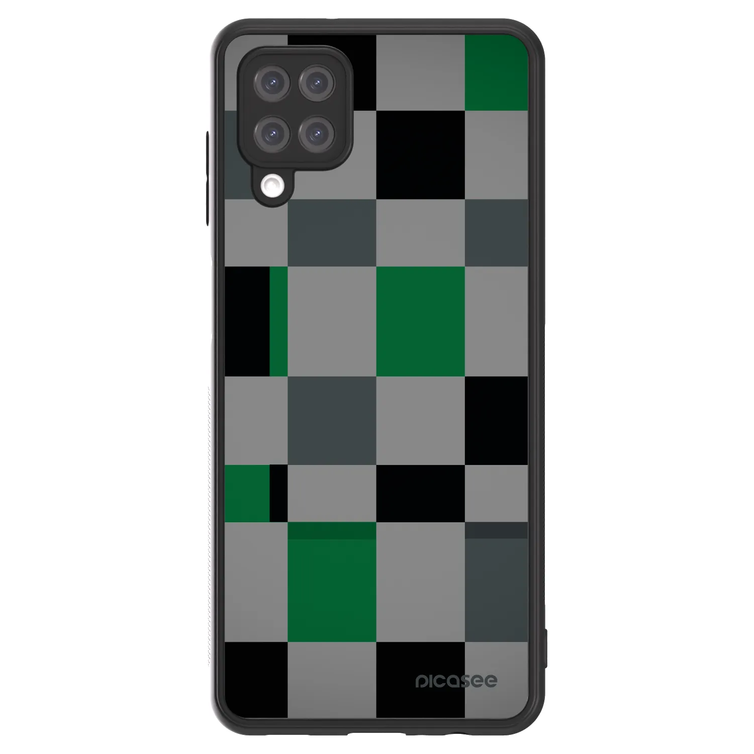 Picasee ULTIMATE CASE Samsung Galaxy A12 A125F - készülékre - Block Grid