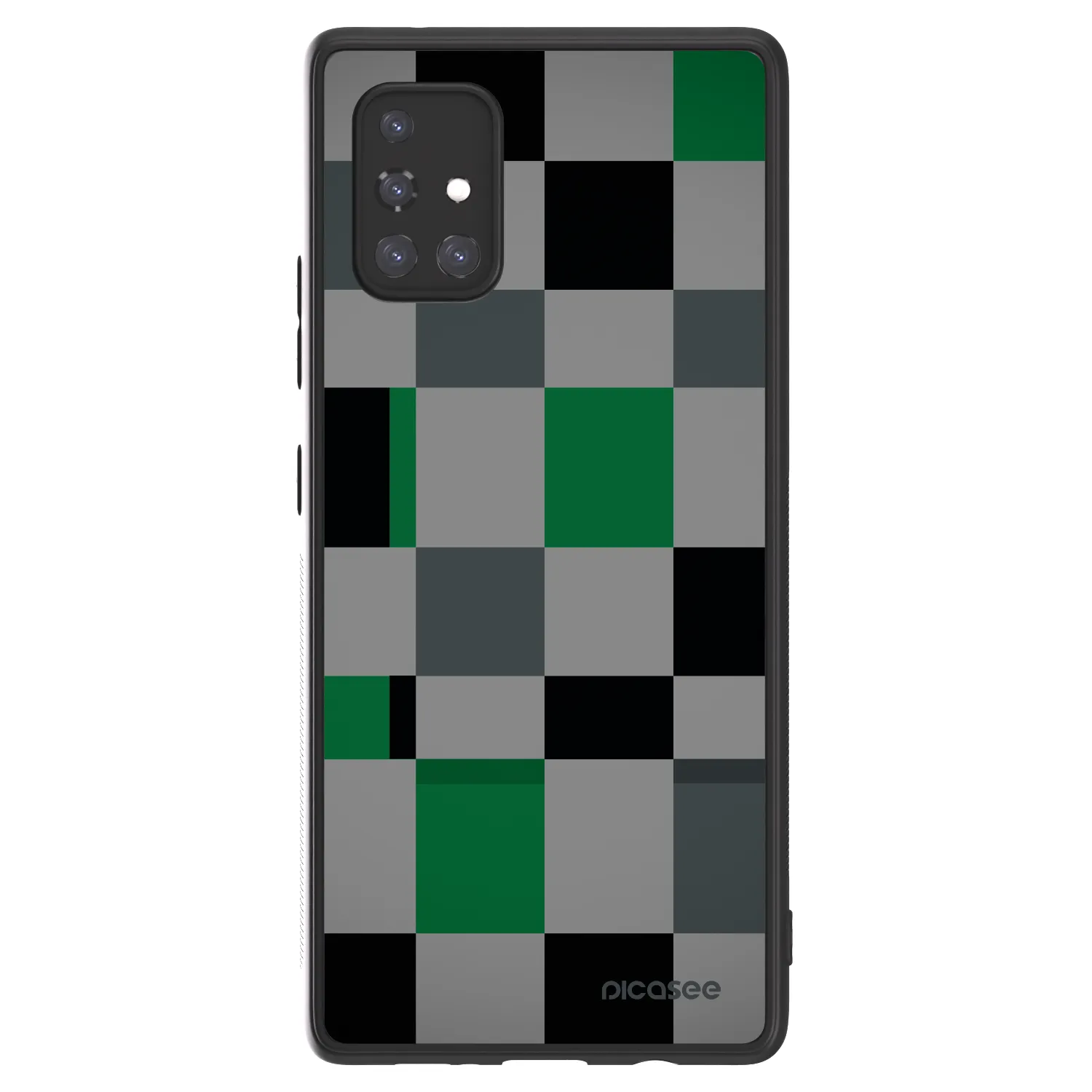 Picasee ULTIMATE CASE Samsung Galaxy A71 A715F - készülékre - Block Grid