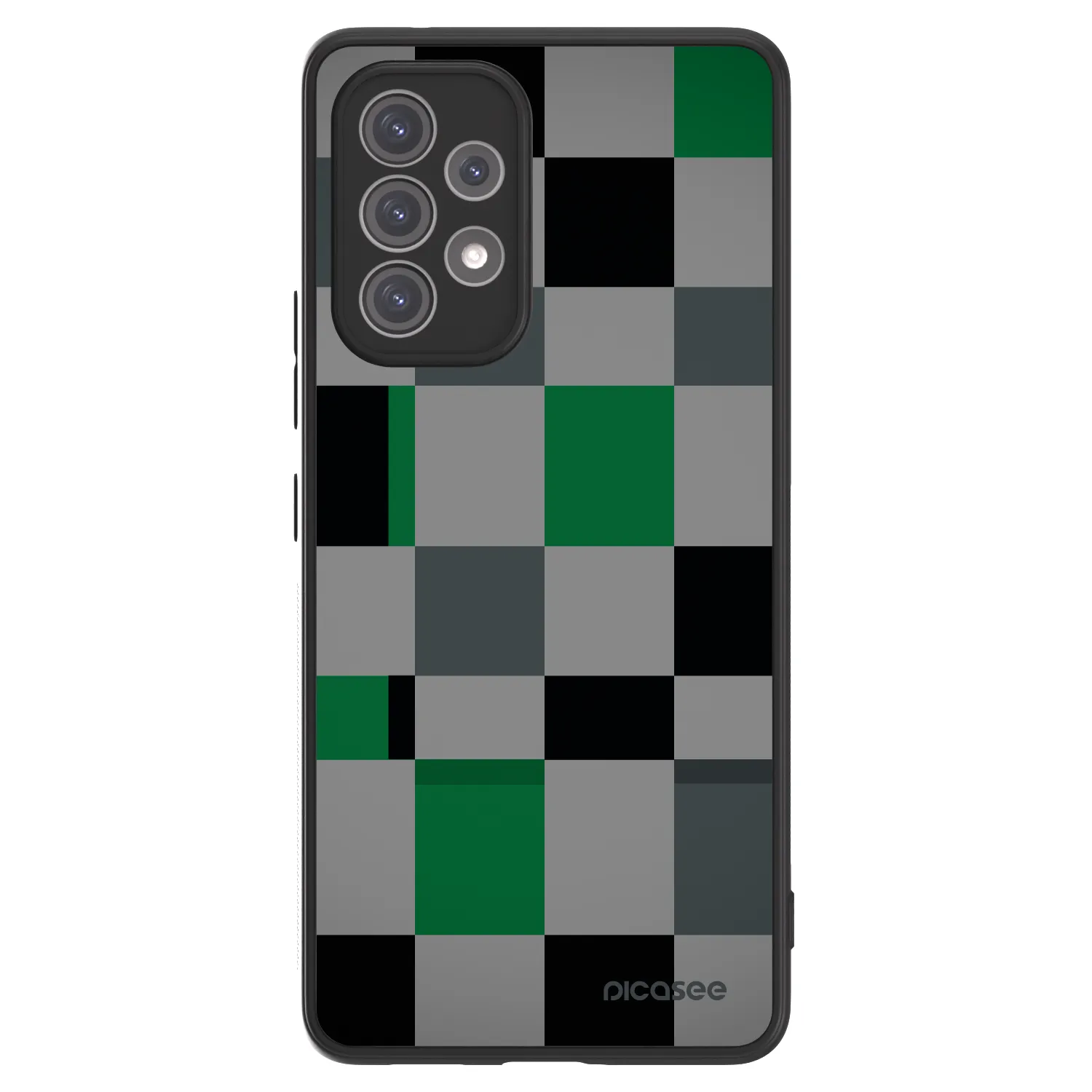 Picasee ULTIMATE CASE Samsung Galaxy A52 5G A525F - készülékre - Block Grid