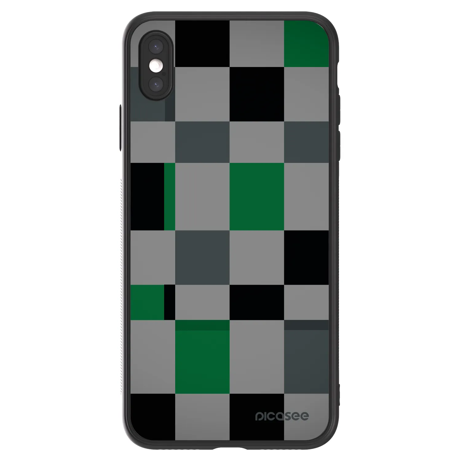 Picasee ULTIMATE CASE Apple iPhone XS Max - készülékre - Block Grid