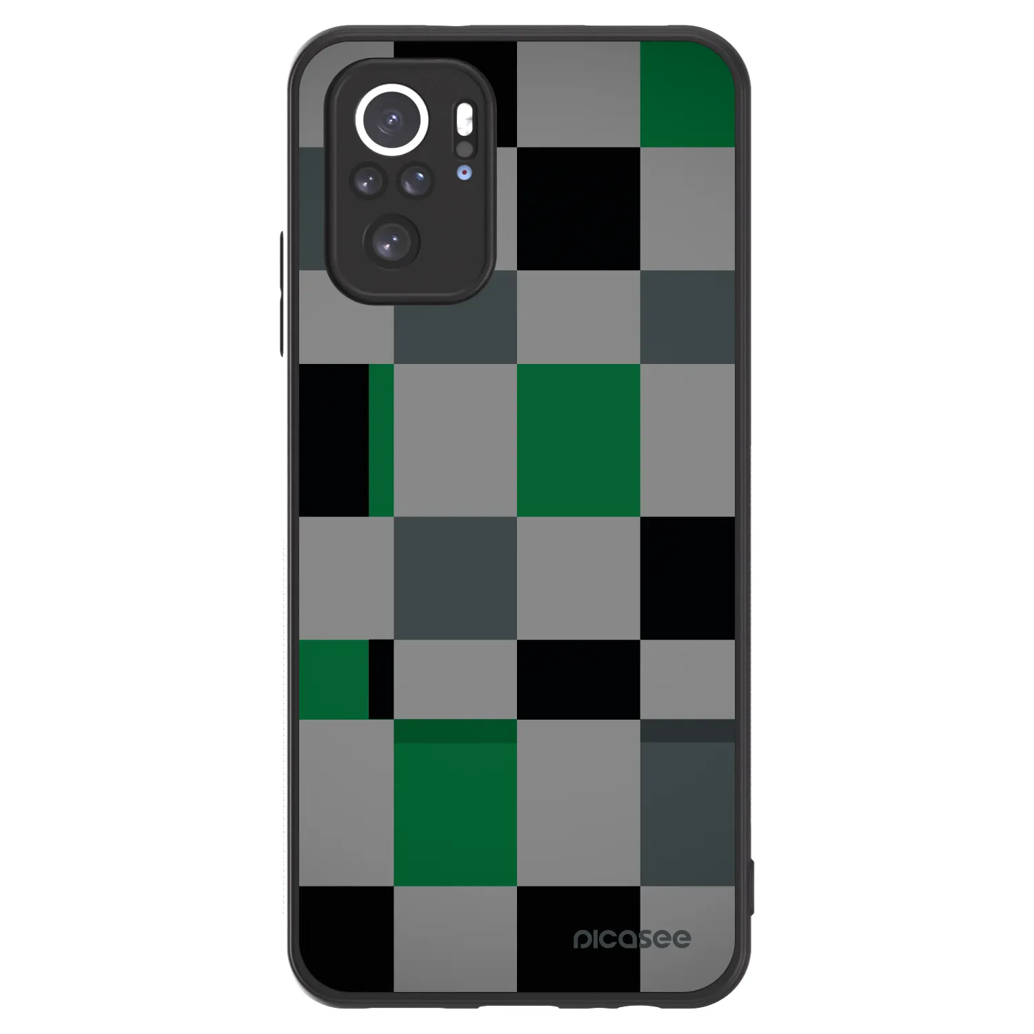 Picasee ULTIMATE CASE Xiaomi Redmi Note 10 - készülékre - Block Grid