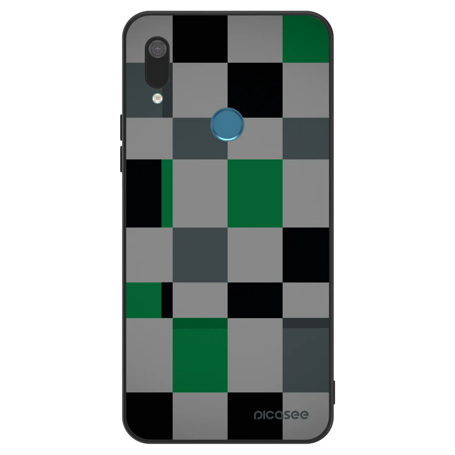 Picasee ULTIMATE CASE Huawei Y7 2019 - készülékre - Block Grid