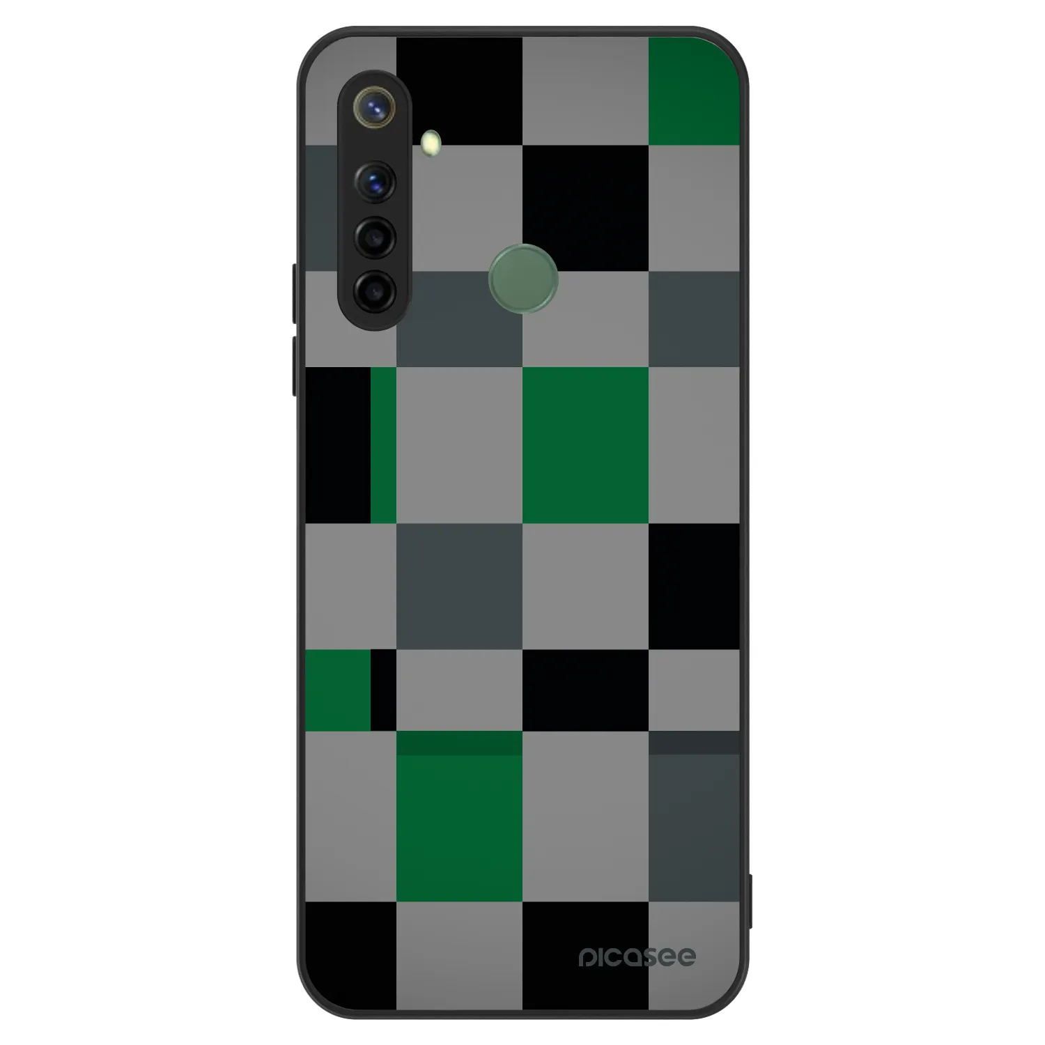 Picasee ULTIMATE CASE Realme 6i - készülékre - Block Grid