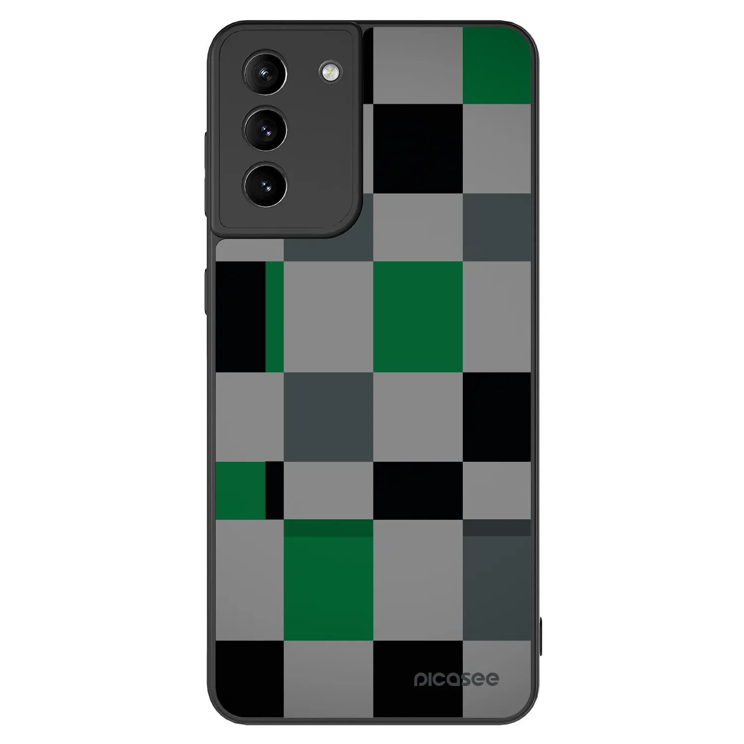 Picasee ULTIMATE CASE Samsung Galaxy S21+ 5G G996F - készülékre - Block Grid