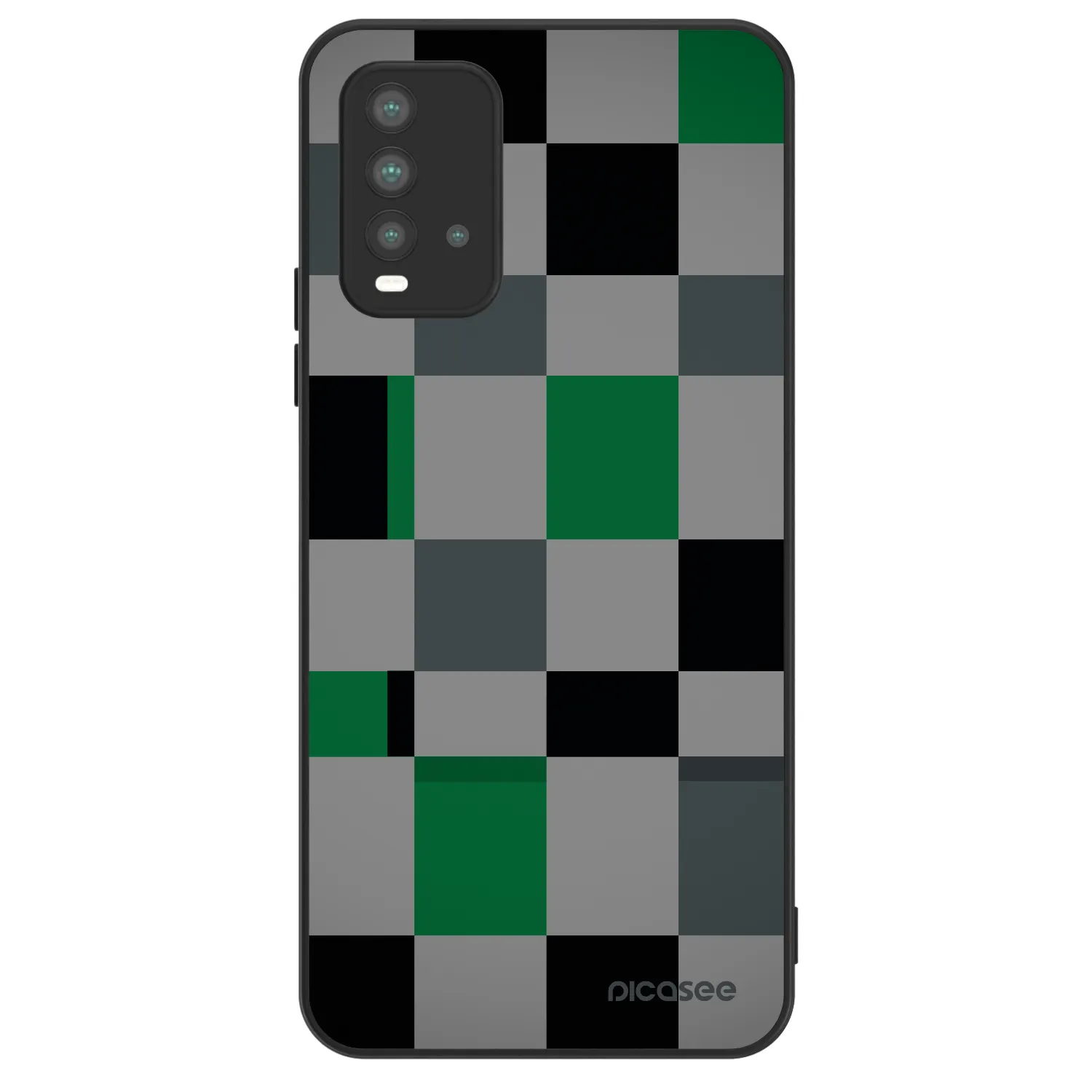 Picasee ULTIMATE CASE Xiaomi Redmi 9T - készülékre - Block Grid