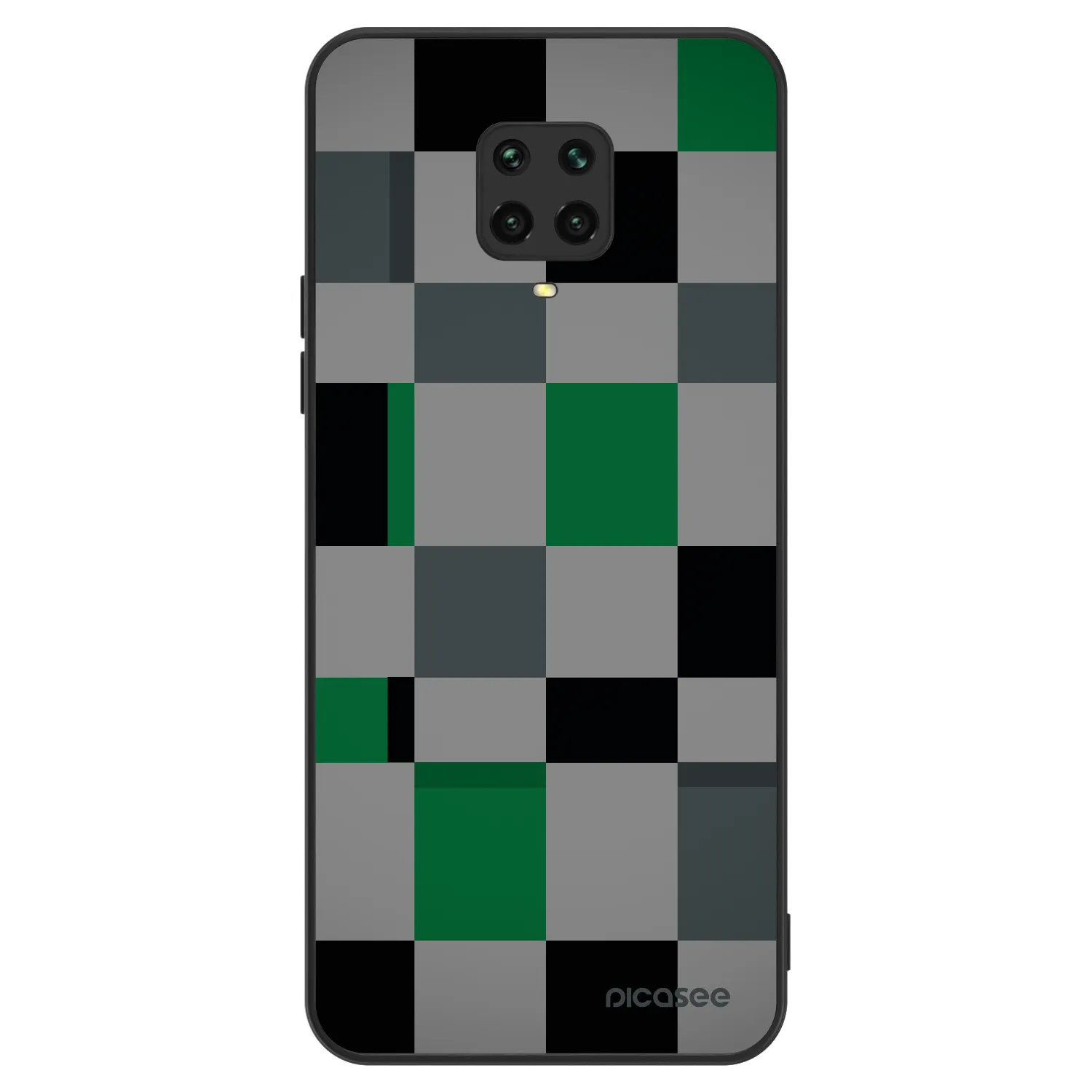 Picasee ULTIMATE CASE Xiaomi Redmi Note 9S - készülékre - Block Grid