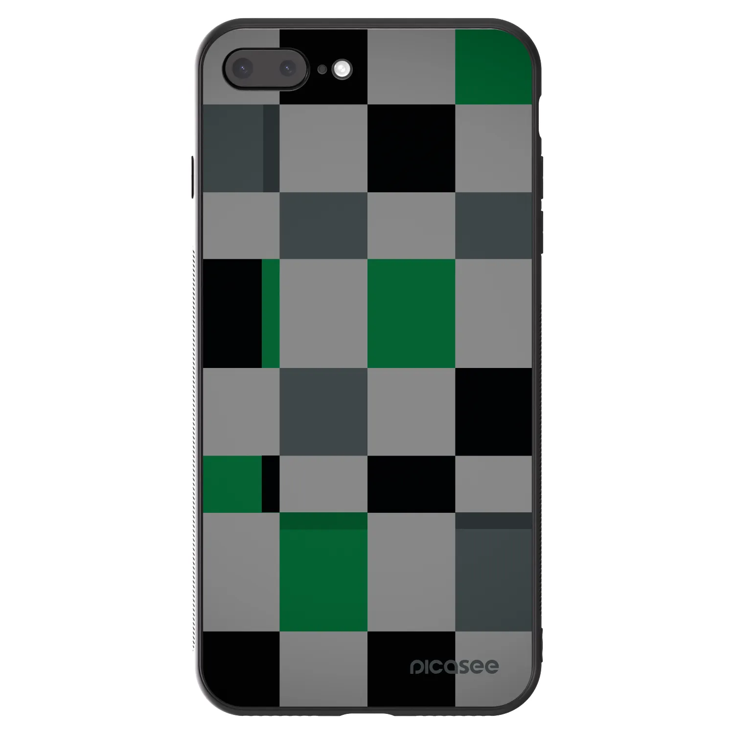 Picasee ULTIMATE CASE Apple iPhone 8 Plus - készülékre - Block Grid