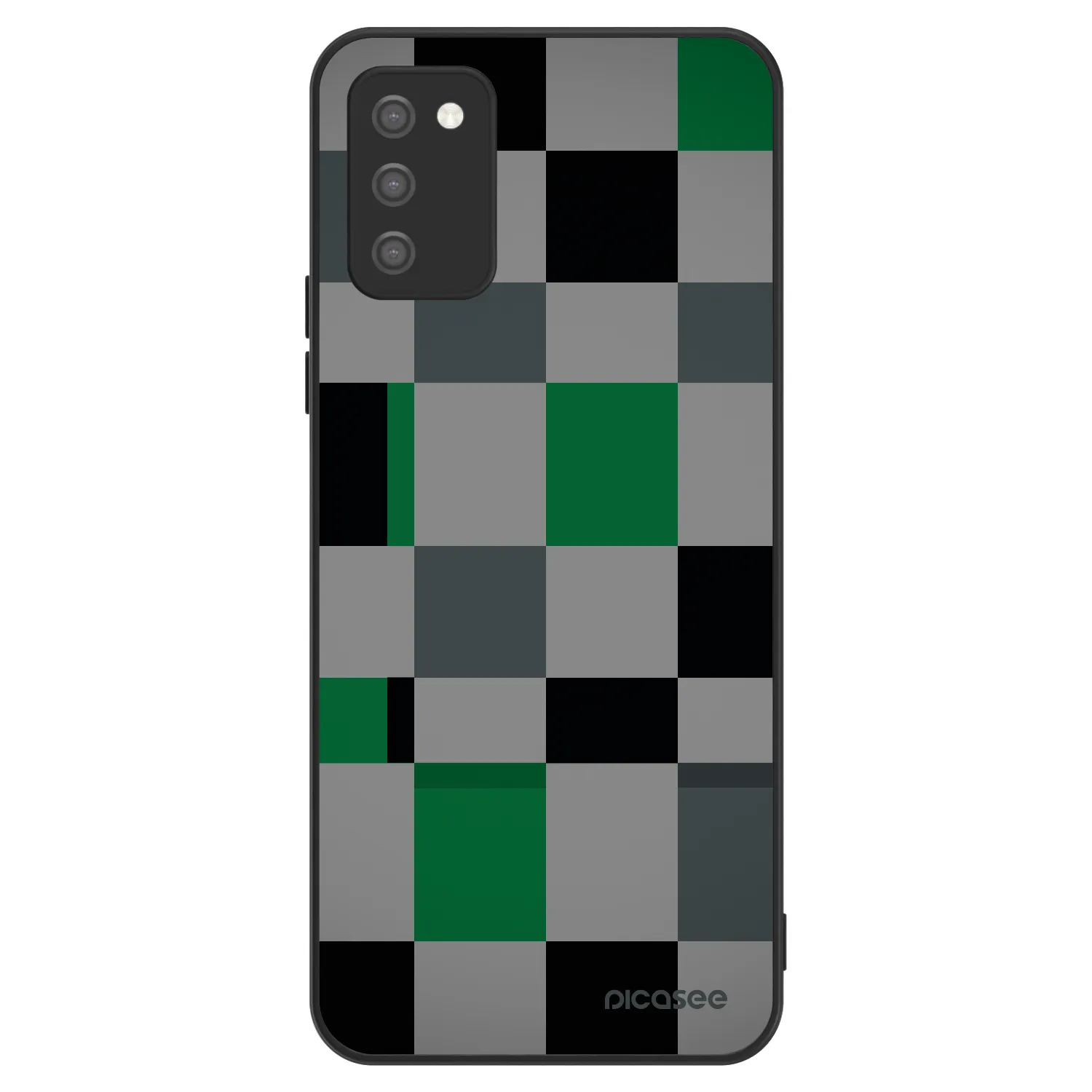 Picasee ULTIMATE CASE Samsung Galaxy A02s A025G - készülékre - Block Grid