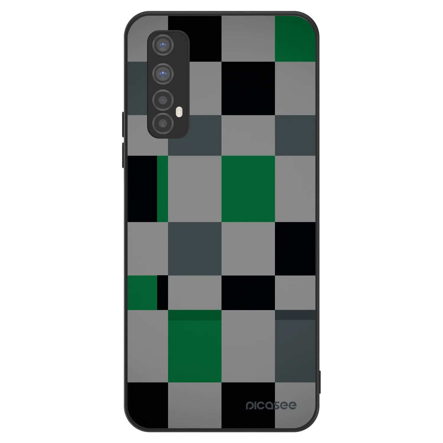 Picasee ULTIMATE CASE Realme 7 - készülékre - Block Grid