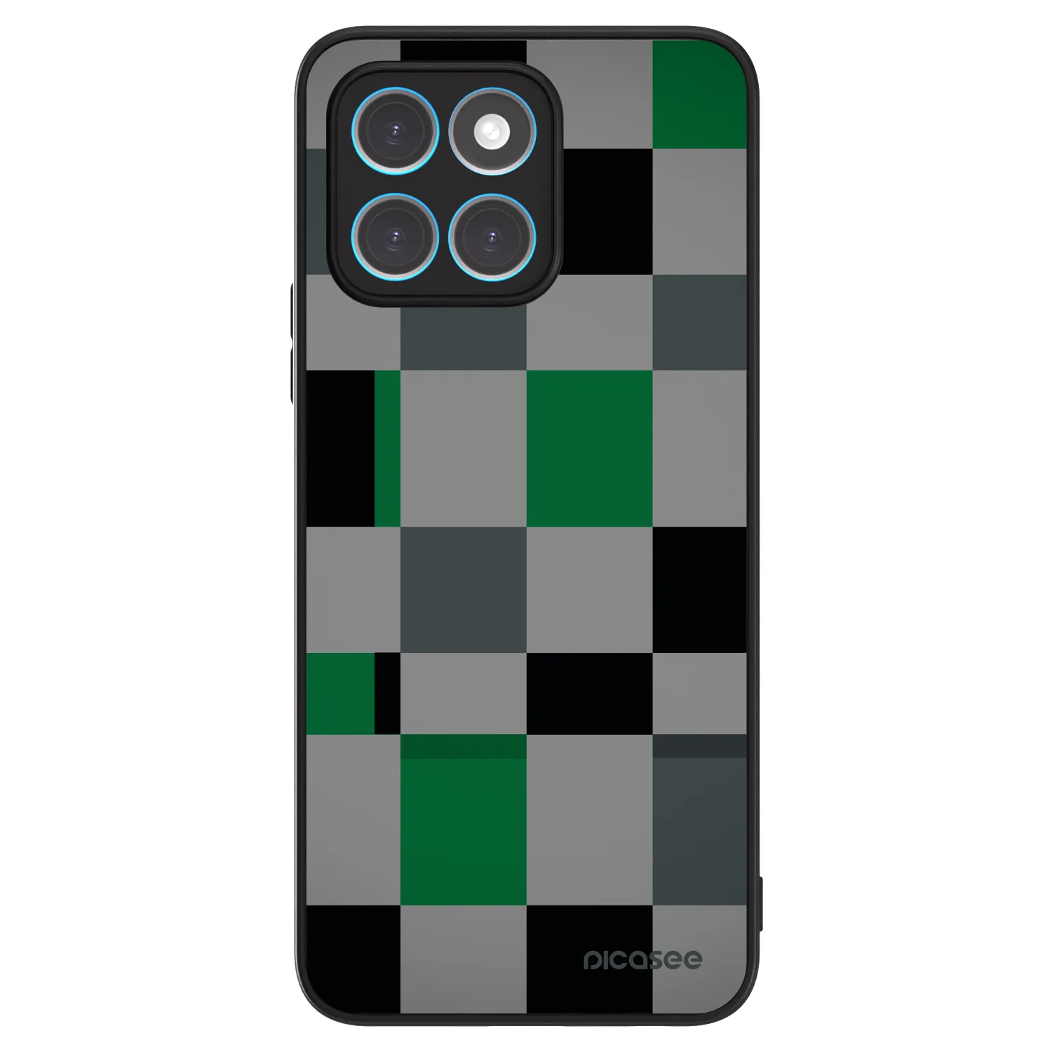 Picasee ULTIMATE CASE Honor X8 4G - készülékre - Block Grid