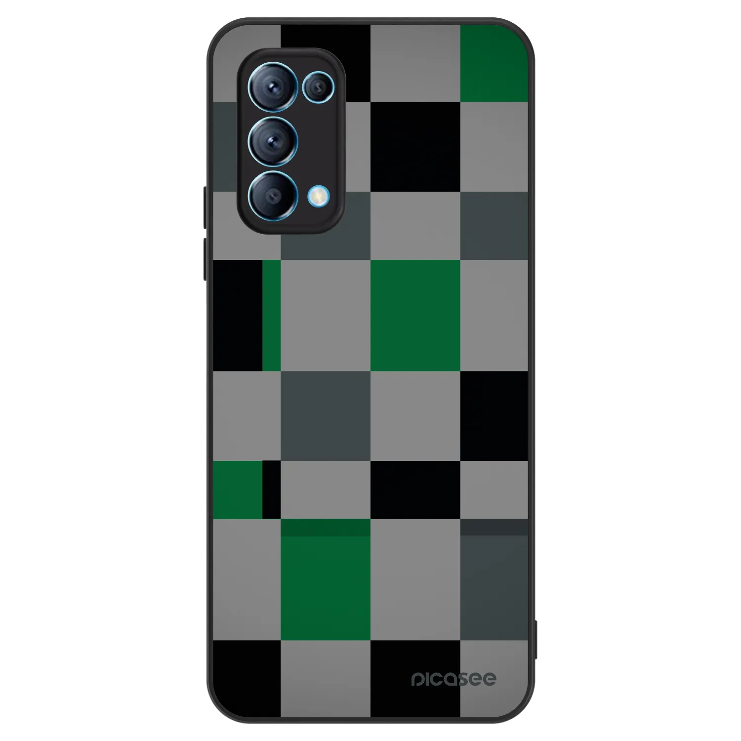 Picasee ULTIMATE CASE OPPO A16s - készülékre - Block Grid