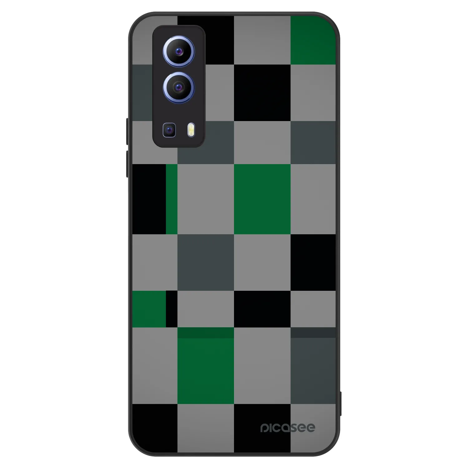 Picasee ULTIMATE CASE Vivo Y52 5G - készülékre - Block Grid