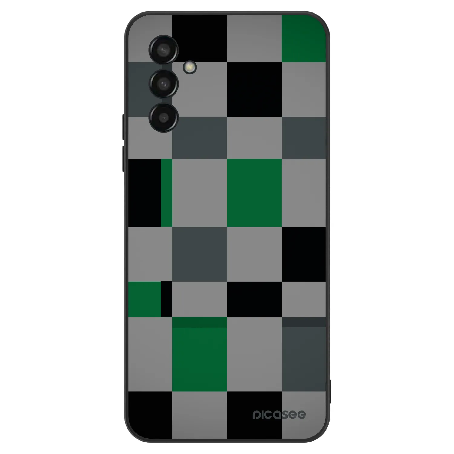 Picasee ULTIMATE CASE Samsung Galaxy M13 M135F - készülékre - Block Grid